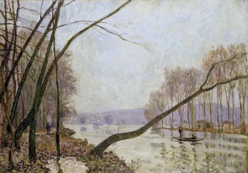 Bank of the Seine in Autumn